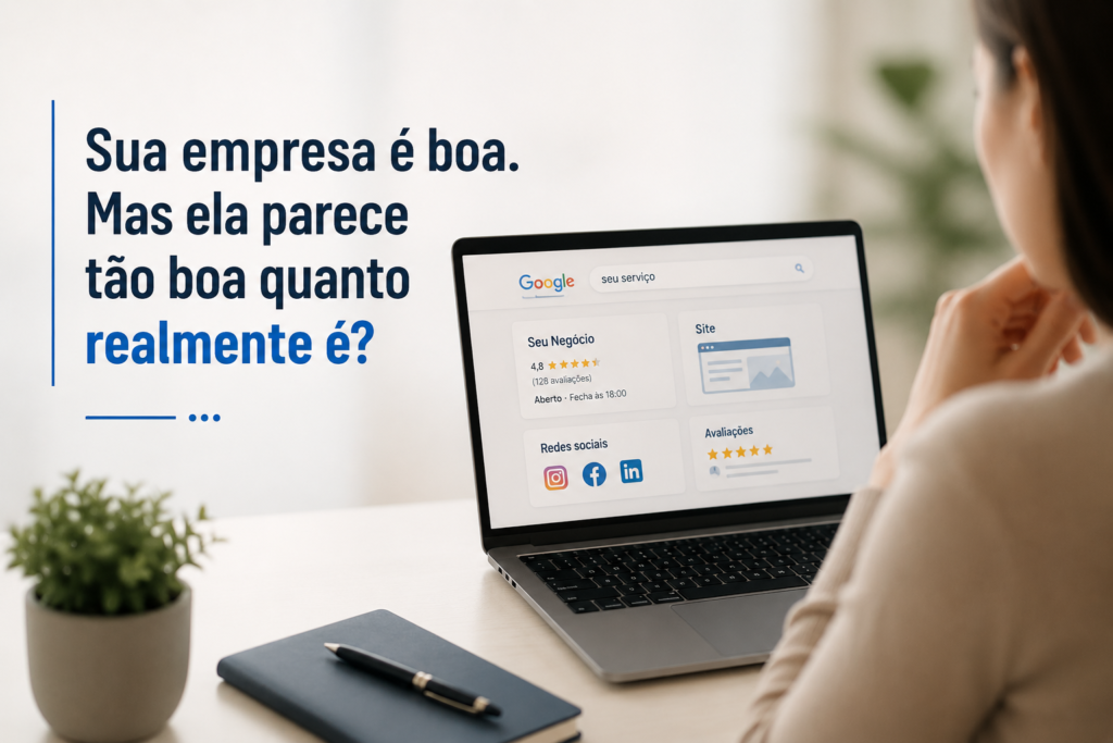 presença digital estratégica para prestadores de serviço